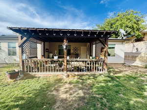 View of Pergola/patio