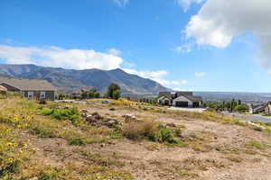 View of mountain background
