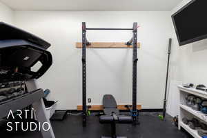 View of workout room