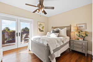 Bedroom #2 with Balcony Overlooking Salt Lake Valley