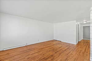 Living room and hallway