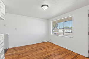 Extra living room space or dining area