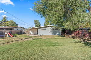 View of the back of the house