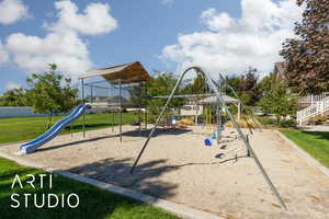 View of communal playground