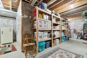 View of storage area