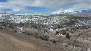 View of mountain backdrop