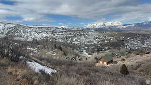 View of mountain backdrop
