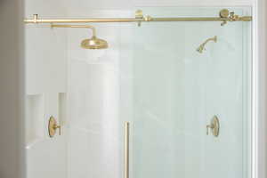 Full bath with a stall shower