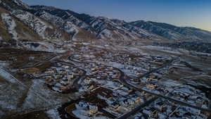 View of mountain background