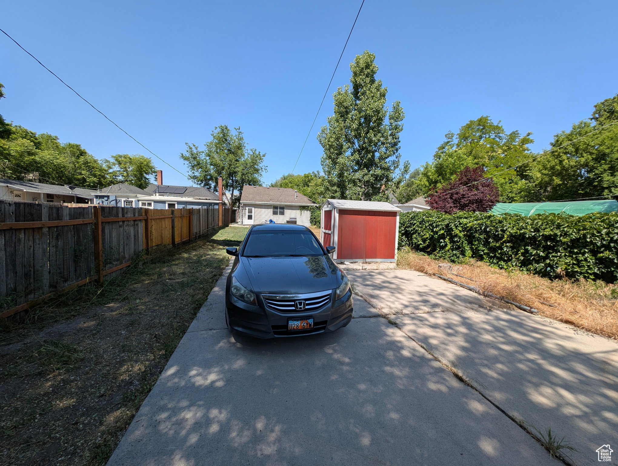 Ally access for off street parking
