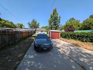 Ally access for off street parking