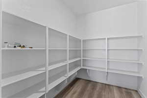 View of storage room