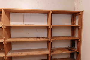 View of storage area