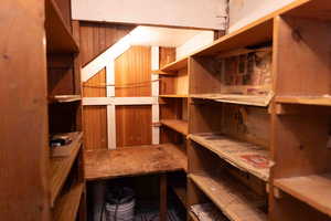 View of storage area