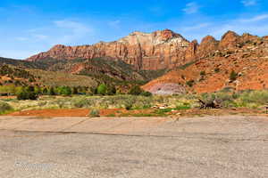 View of mountain background