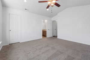 Master Bedroom facing WIC and Bathroom