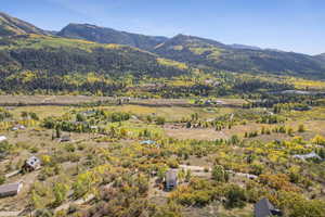 View of mountain backdrop