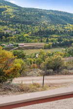 View of mountain backdrop