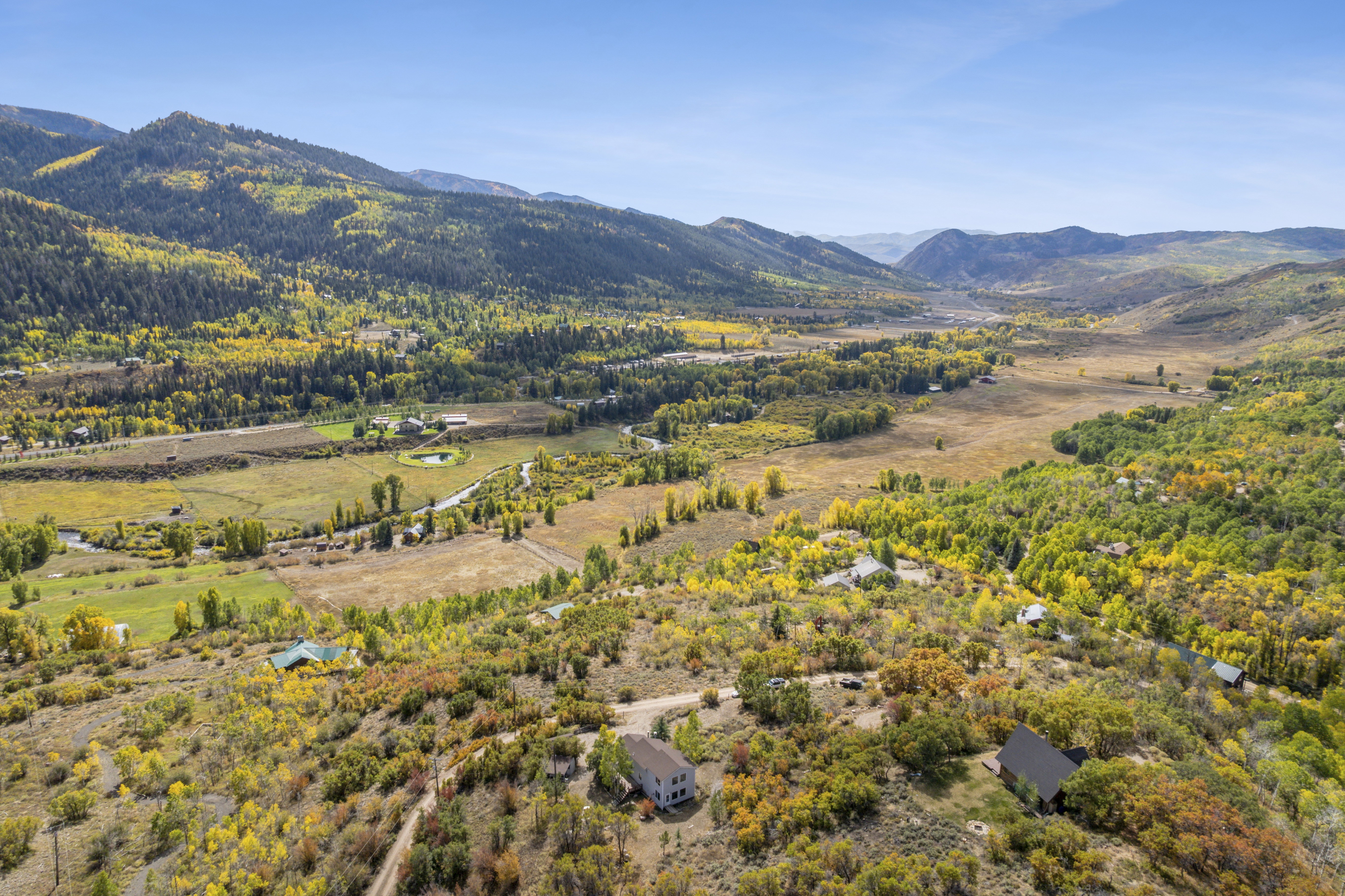 View of mountain backdrop