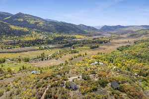 View of mountain backdrop