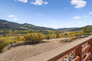 View of mountain backdrop