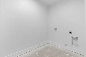 3rd Laundry room in the basement. (Seller has plenty of extra flooring if you wanted to put in the same LVP as upstairs).