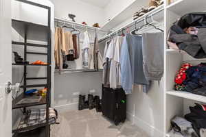 Upstairs Bedroom 3 with walk-in closet