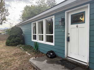 Entrance to property