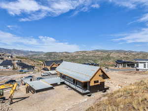 Drone / aerial view of mountains