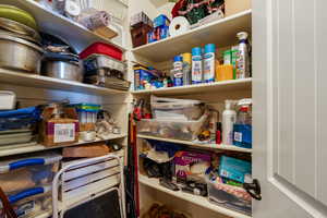 View of storage area