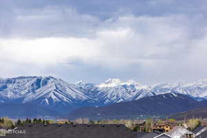 View of mountain background