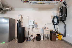 View of utility room