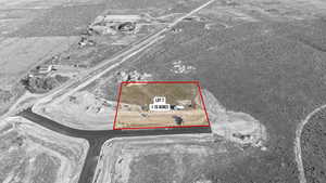 Map / location featuring property parcel outlined