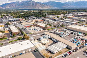 Aerial view of mountains
