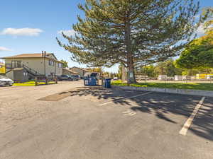 Additionally, a reserved parking spot is assigned to the unit.