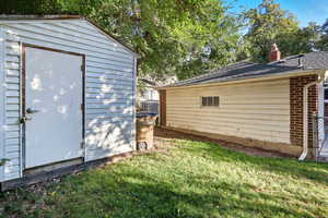 View of shed