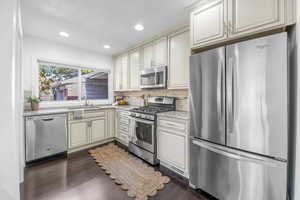 Kitchen featuring SS applliances