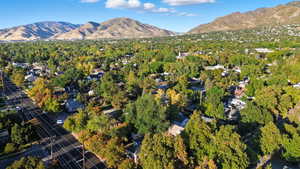 View of the northern mountains over home.