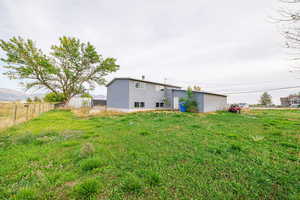 Rear view of property