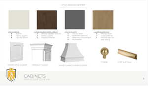 View of a document with a collage of images