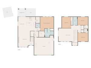 View of home floor plan