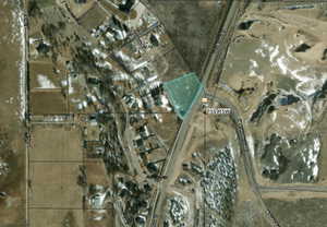 Map / location featuring property parcel outlined