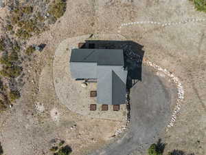 Aerial overview of property's location