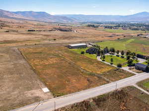 View of rural area featuring a mountain backdrop