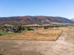 Mountain view featuring rural landscape