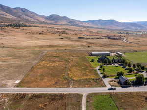 View of rural area with mountains