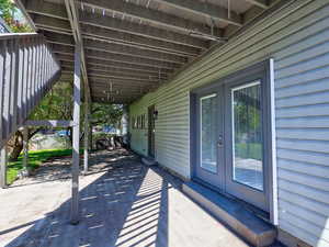 View of patio / terrace with french doors