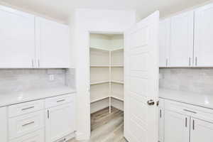 View of storage area