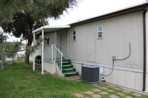 Rear view of property.