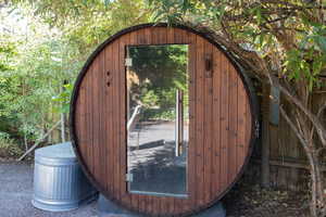 View of outdoor structure